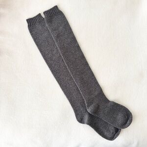 American Eagle Knee-High Knitted Socks – dark Grey